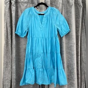 Crown & Ivy Vibrant Blue Mini Dress